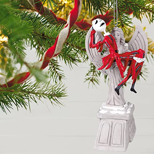 Hallmark Keepsake Christmas Ornament 2022, Disney Tim Burton's The Nightmare Before Christmas Jack Skellington with Music