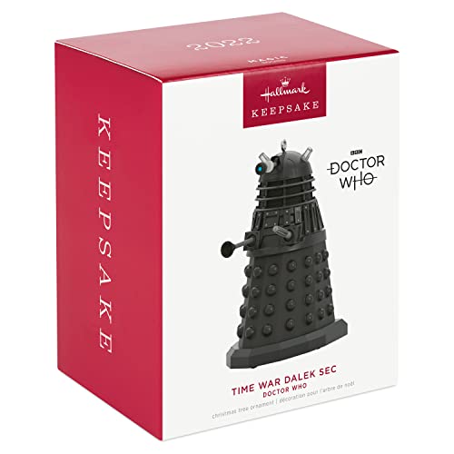 Hallmark Keepsake Christmas Ornament 2022, Doctor Who Time War Dalek Sec with Sound