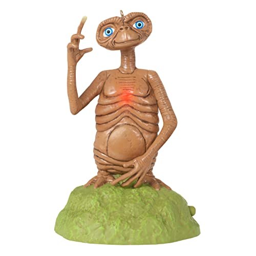 Hallmark Keepsake Christmas Ornament 2022, E.T. The Extra - Terrestrial 40th Anniversary, Light and Sound