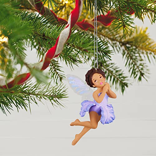 Hallmark Keepsake Christmas Ornament 2022, Fairy Messengers Iris Fairy