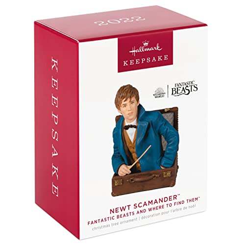 Hallmark Keepsake Christmas Ornament 2022, Fantastic Beasts and Where to Find Them Newt Scamander