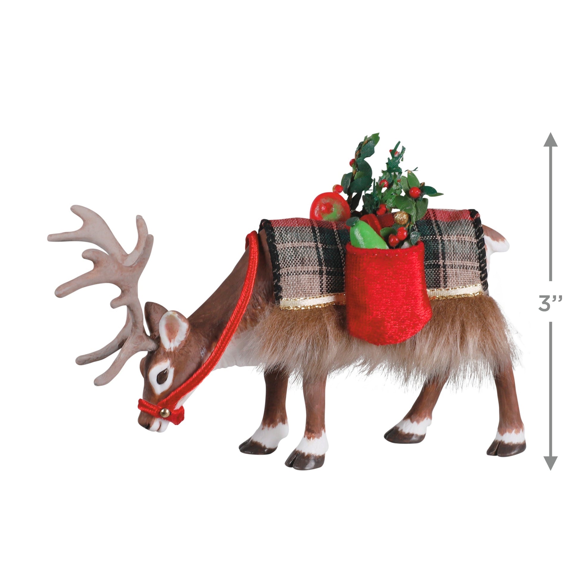 Hallmark Keepsake Christmas Ornament 2022, Father Christmas's Reindeer Special Edition Limited Quantity