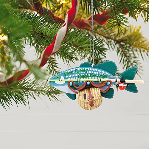 Hallmark Keepsake Christmas Ornament 2022, Gone Fishing