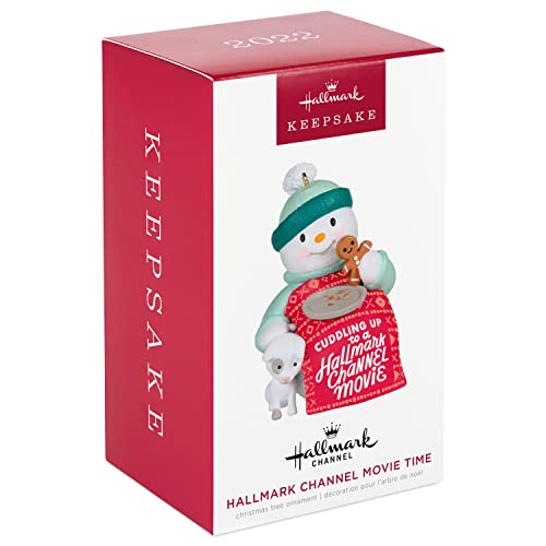 Hallmark Keepsake Christmas Ornament 2022, Hallmark Channel Movie Time Snowman