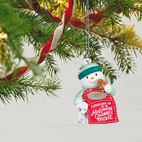 Hallmark Keepsake Christmas Ornament 2022, Hallmark Channel Movie Time Snowman