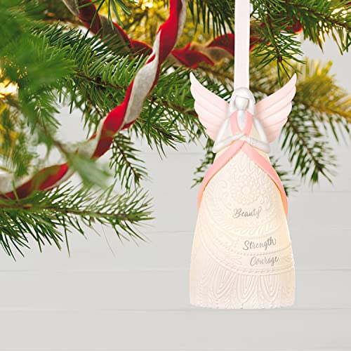 Hallmark Keepsake Christmas Ornament 2022, Healing Light Angel Benefiting Susan G. Komen