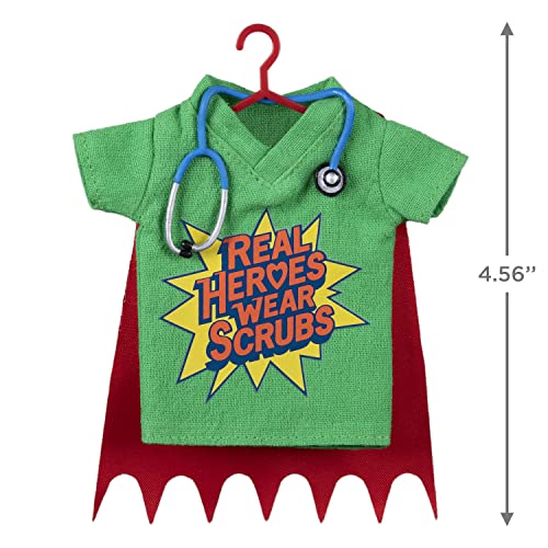 Hallmark Keepsake Christmas Ornament 2022, Healthcare Hero Scrubs, Fabric