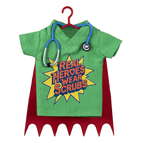 Hallmark Keepsake Christmas Ornament 2022, Healthcare Hero Scrubs, Fabric