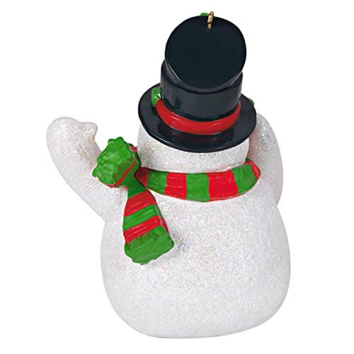 Hallmark Keepsake Christmas Ornament 2022, Jolly Beer Belly Snowman