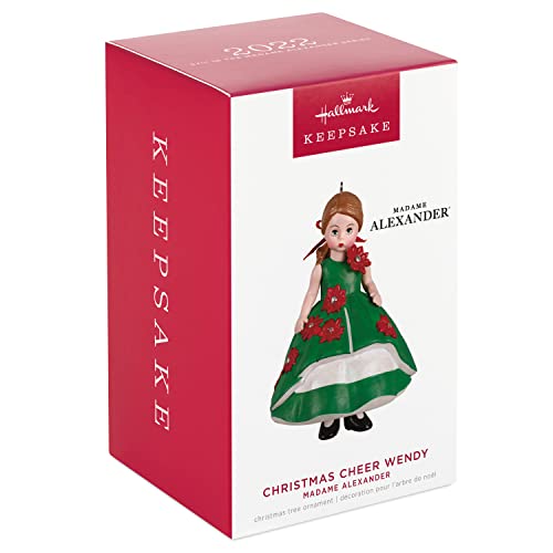 Hallmark Keepsake Christmas Ornament 2022, Madame Alexander Christmas Cheer Wendy