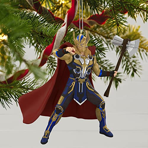 Hallmark Keepsake Christmas Ornament 2022, Marvel Thor: Love and Thunder Thor