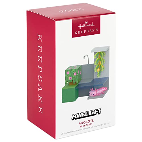 Hallmark Keepsake Christmas Ornament 2022, Minecraft Axolotl