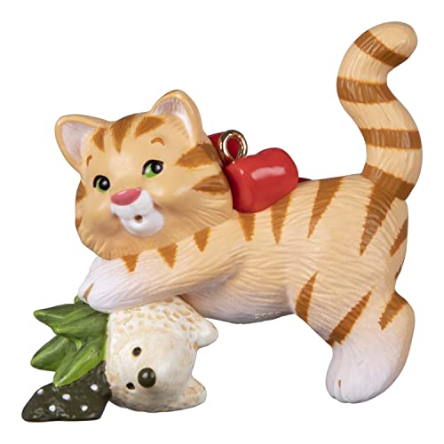 Hallmark Keepsake Christmas Ornament 2022, Mischievous Kittens Tabby