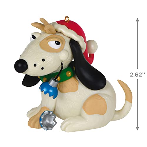 Hallmark Keepsake Christmas Ornament 2022, Naughty List Shenanigans Dog