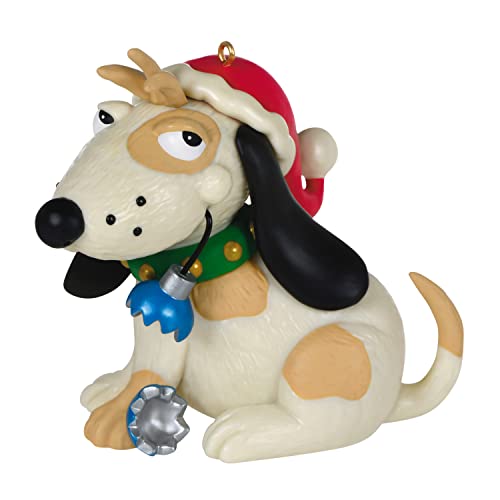 Hallmark Keepsake Christmas Ornament 2022, Naughty List Shenanigans Dog