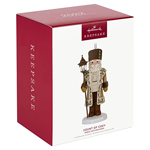 Hallmark Keepsake Christmas Ornament 2022, Noble Nutcrackers Count of Cozy