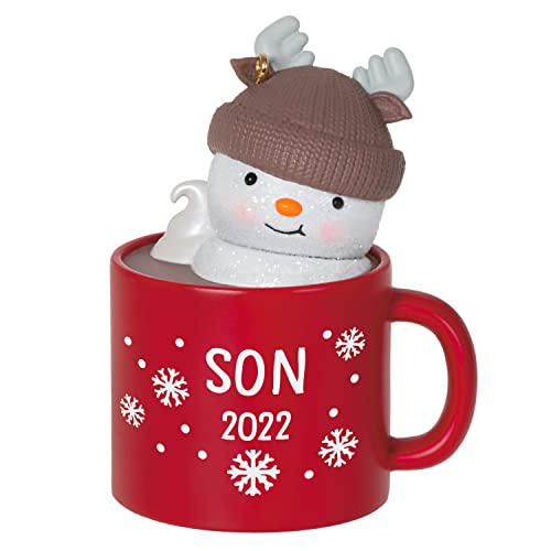 Hallmark Keepsake Christmas Ornament 2022, Son Hot Cocoa Mug