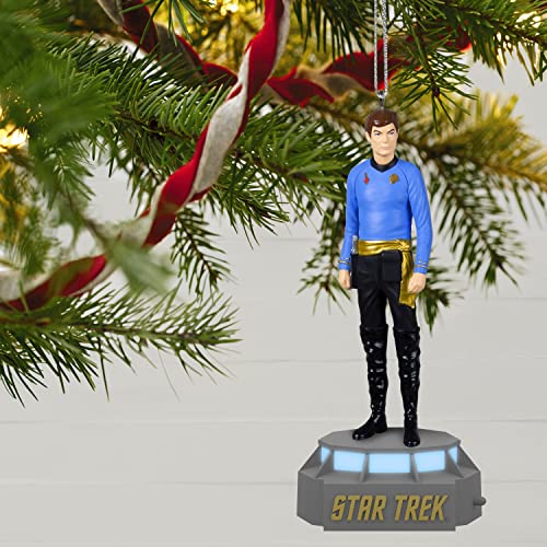 Hallmark Keepsake Christmas Ornament 2022, Star Trek Mirror, Mirror Collection - Bones, Doctor Leonard McCoy, Light and Sound