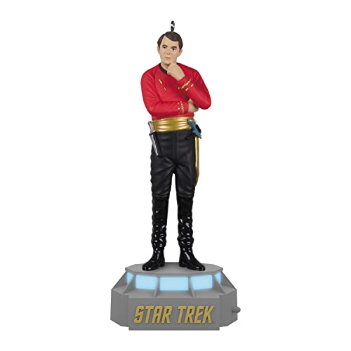 Hallmark Keepsake Christmas Ornament 2022, Star Trek Mirror, Mirror Collection - Scotty, Lieutenant Commander Montgomery Scott, Light and Sound