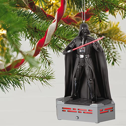 Hallmark Keepsake Christmas Ornament 2022, Star Wars: A New Hope Collection Darth Vader, Light and Sound
