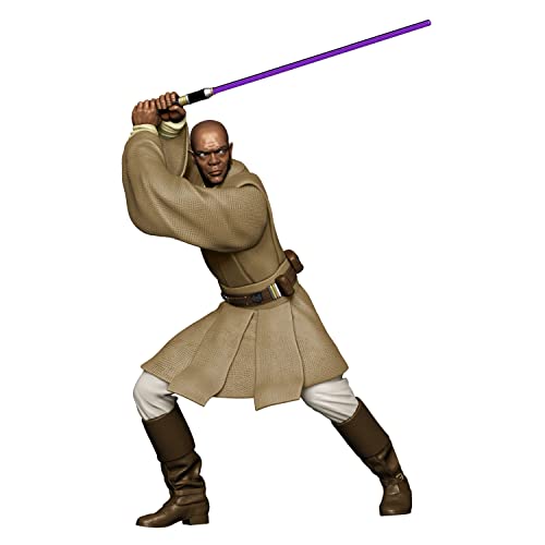 Hallmark Keepsake Christmas Ornament 2022, Star Wars: Attack of The Clones 20th Anniversary Mace Windu