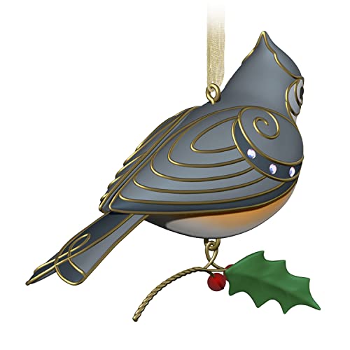 Hallmark Keepsake Christmas Ornament 2022, The Beauty of Birds, Tufted Titmouse