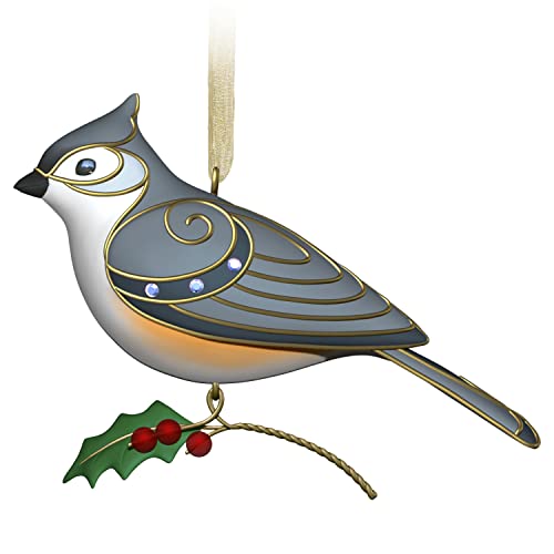 Hallmark Keepsake Christmas Ornament 2022, The Beauty of Birds, Tufted Titmouse