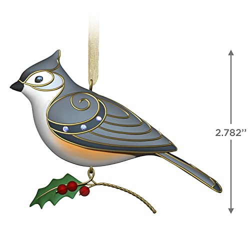 Hallmark Keepsake Christmas Ornament 2022, The Beauty of Birds, Tufted Titmouse