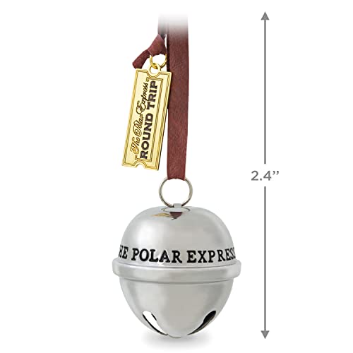 Hallmark Keepsake Christmas Ornament 2022, The Polar Express Santa's Sleigh Bell, Metal