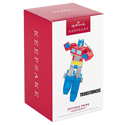 Hallmark Keepsake Christmas Ornament 2022, Transformers Optimus Prime