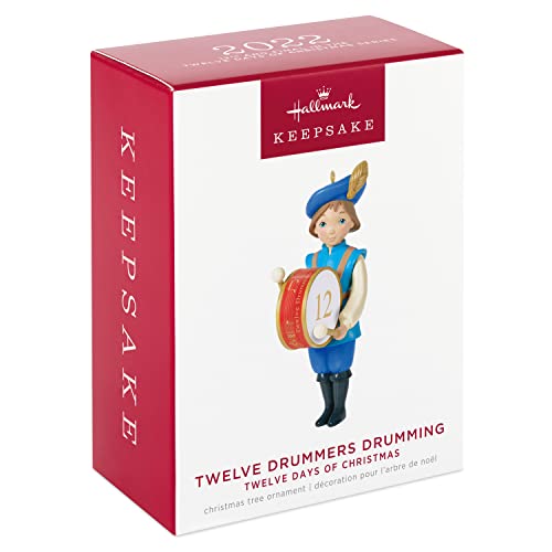 Hallmark Keepsake Christmas Ornament 2022, Twelve Days of Christmas Twelve Drummers Drumming