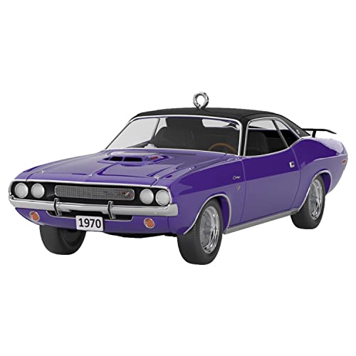 Hallmark Keepsake Christmas Ornament 2022 Year - Dated, Classic American Cars 1970 Dodge Challenger R/T - SE, Metal