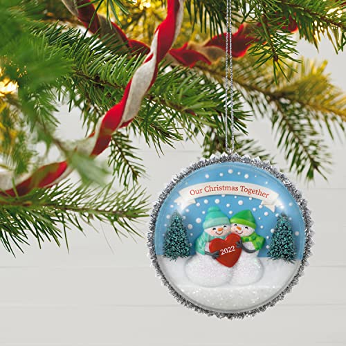 Hallmark Keepsake Christmas Ornament 2022 Year - Dated, Our Christmas Together Snowmen