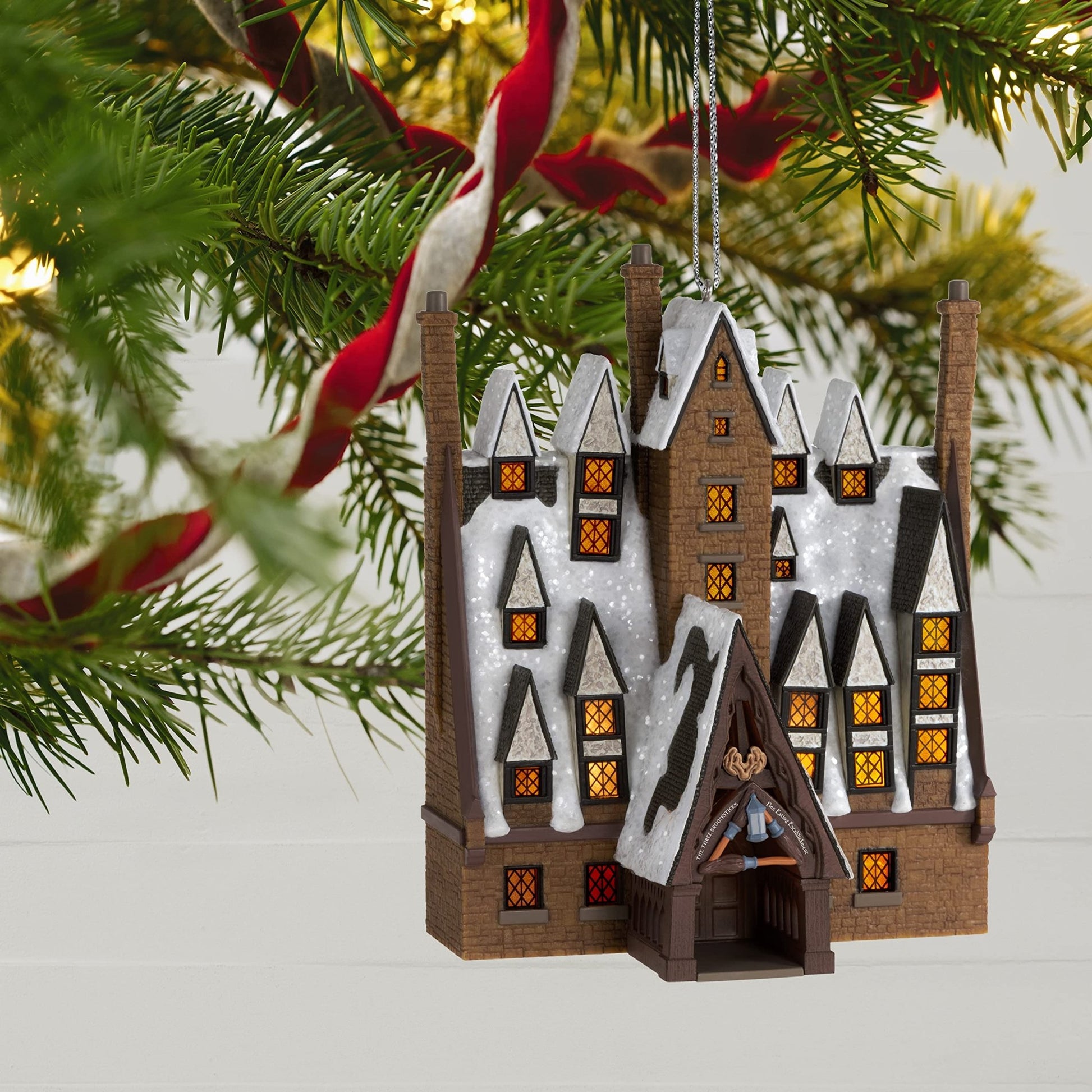 Hallmark Keepsake Christmas Ornament, Harry Potter The Three Broomsticks