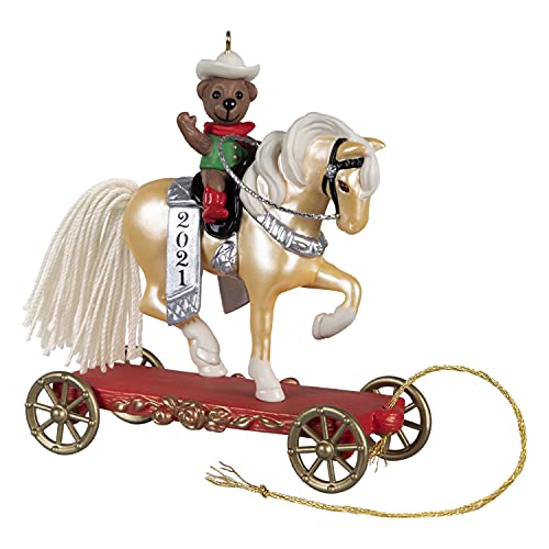 Hallmark Keepsake Christmas Ornament, Year Dated 2021, A Pony for Christmas