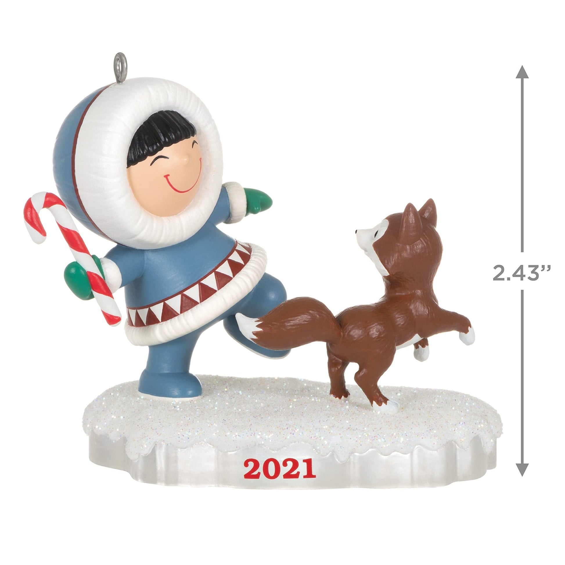 Hallmark Keepsake Christmas Ornament,Plastic Year Dated 2021, Frosty Friends