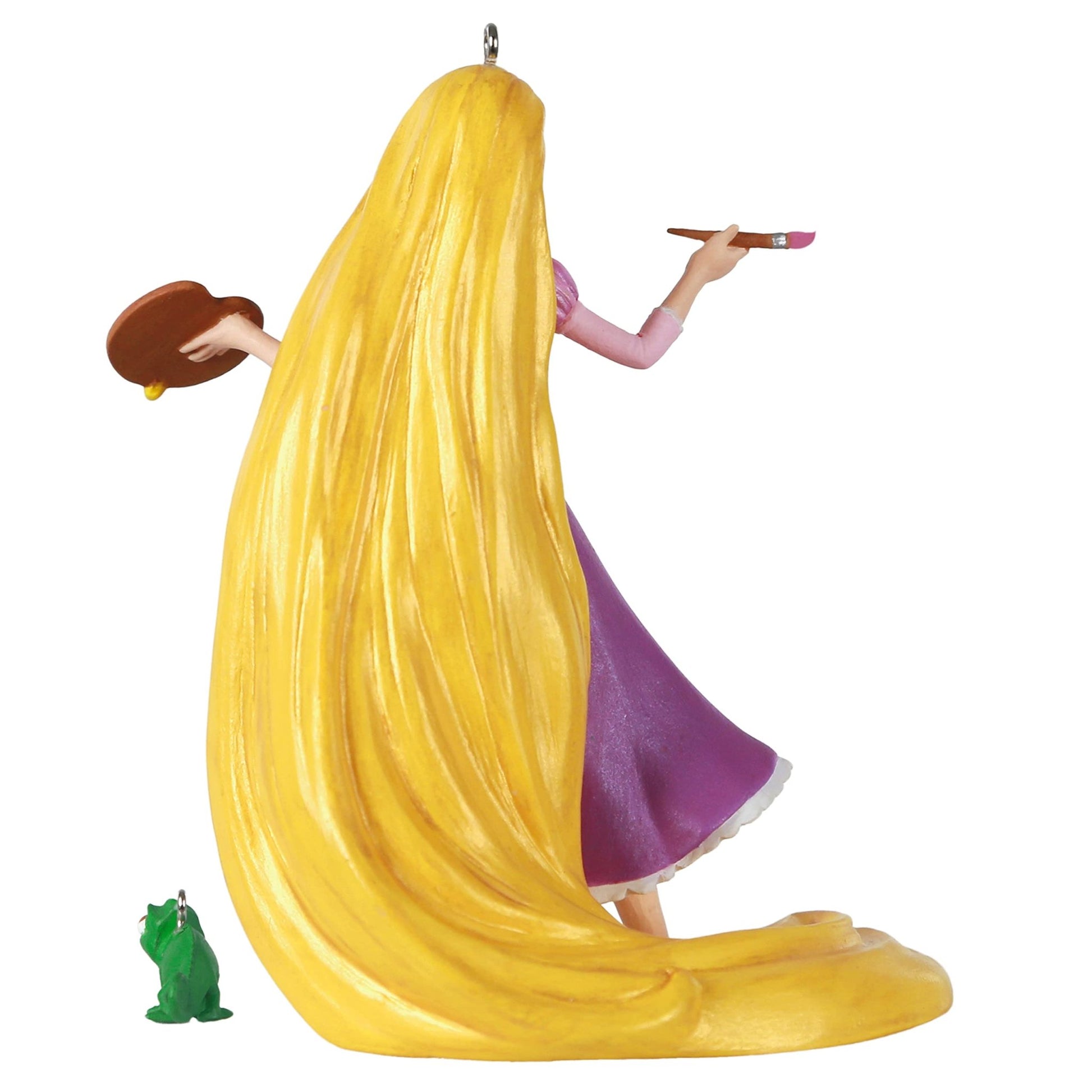 Hallmark Keepsake Christmas Ornaments 2021, Disney Tangled Rapunzel and Pascal, Set of 2