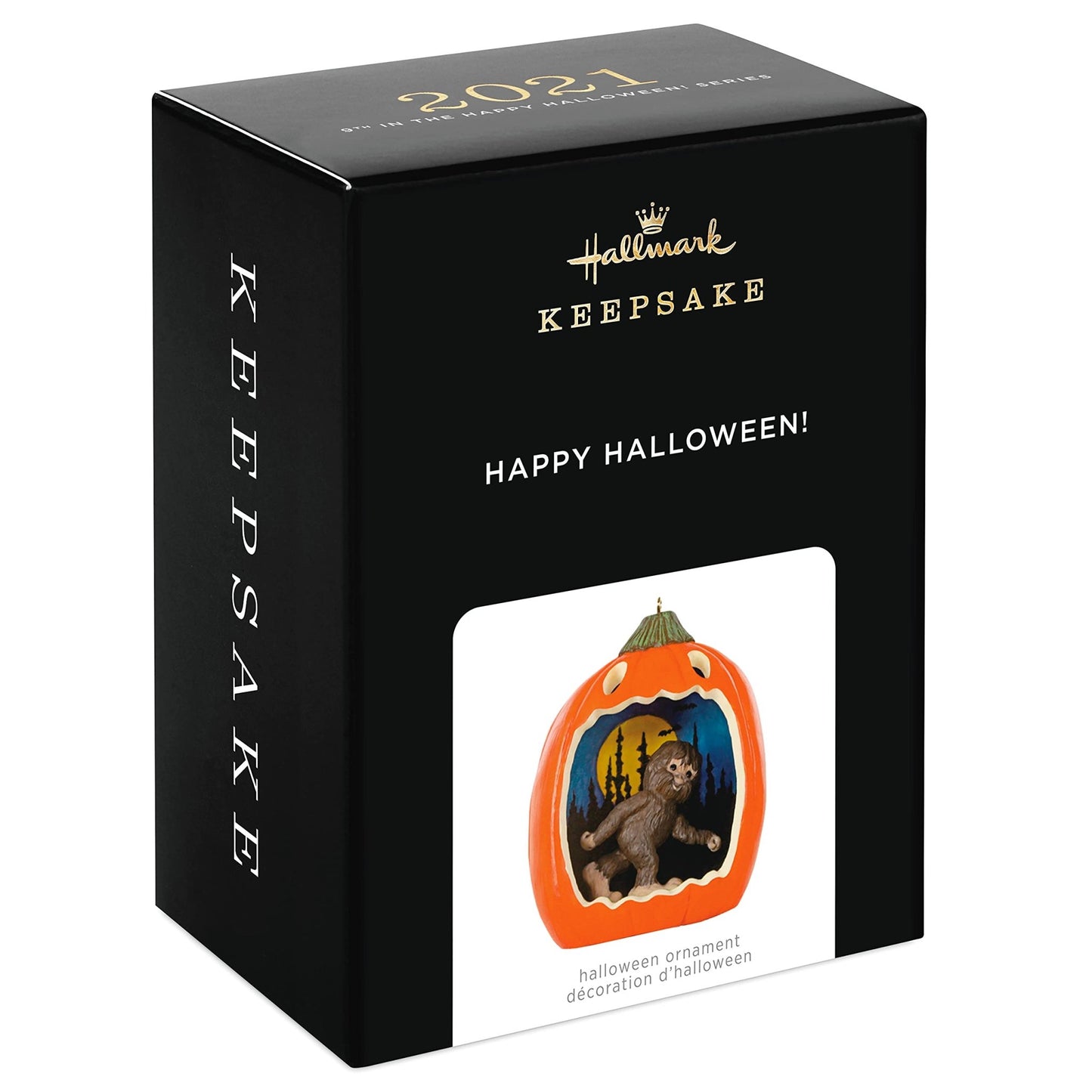 Hallmark Keepsake Halloween Ornament 2021, Happy Halloween! Bigfoot