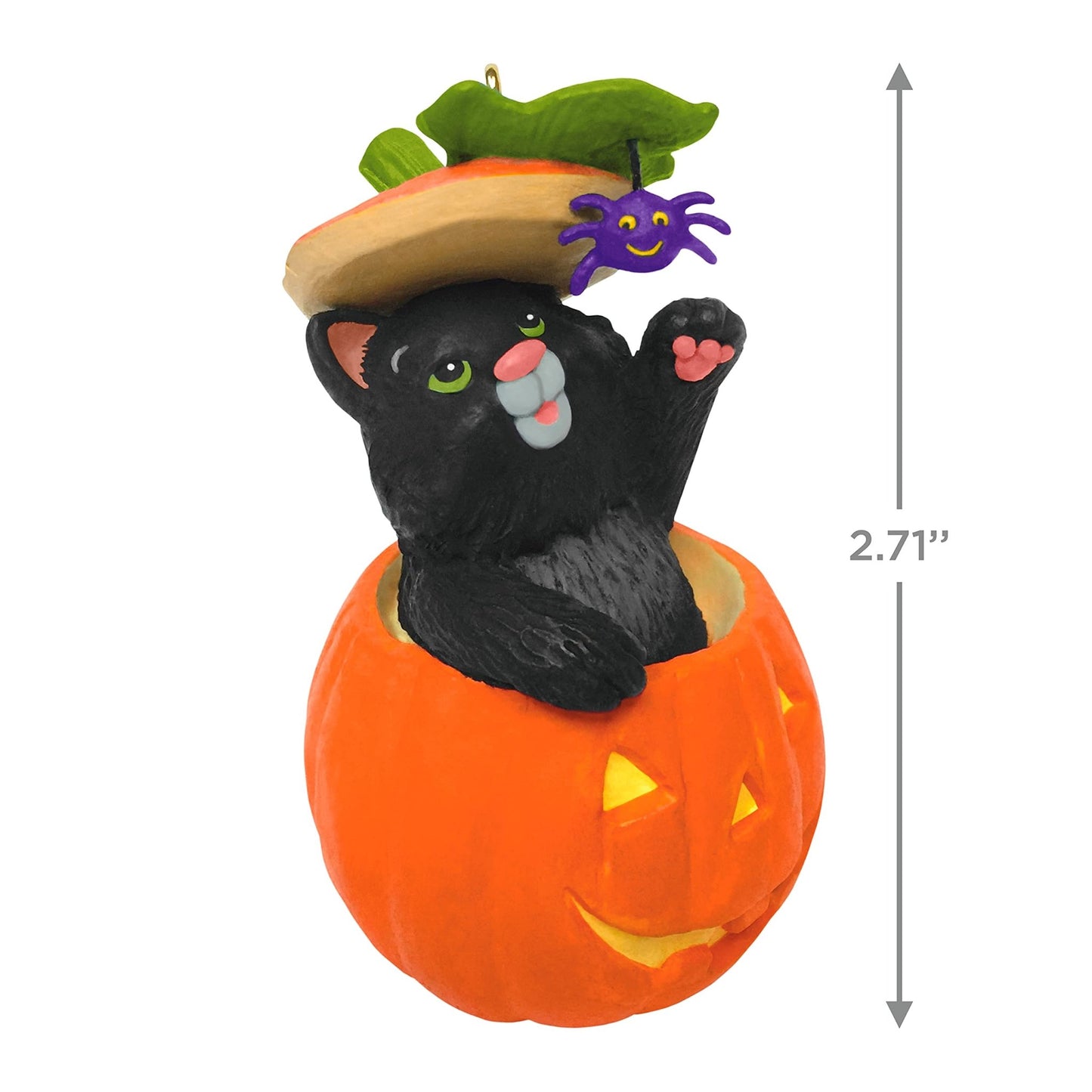 Hallmark Keepsake Halloween Ornament 2021, Mischievous Kittens Black Cat Antics Special Edition