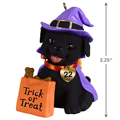 Hallmark Keepsake Halloween Ornament 2022 Year-Dated, Puppy Love Howl-O-Ween