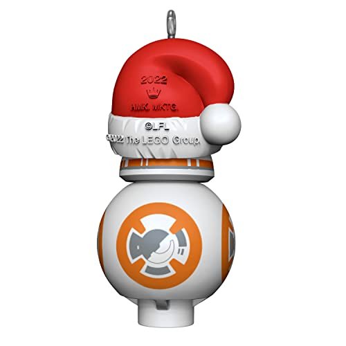 Hallmark Keepsake Miniature Christmas Ornament 2022, BB-8 Star Wars Lego Minifigure