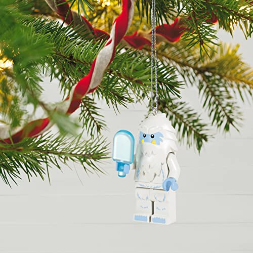 Hallmark Keepsake Miniature Christmas Ornament 2022, Yeti Lego Minifigure