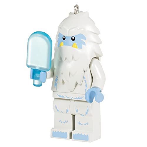 Hallmark Keepsake Miniature Christmas Ornament 2022, Yeti Lego Minifigure