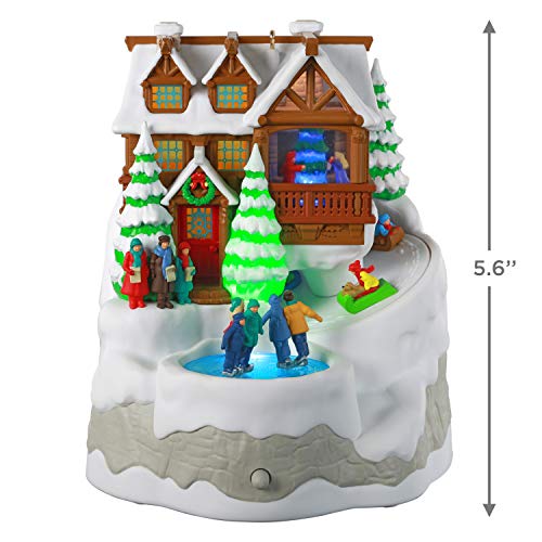 Hallmark Keepsake Ornament 2020, Christmas Cabin, Musical With Light and Motion