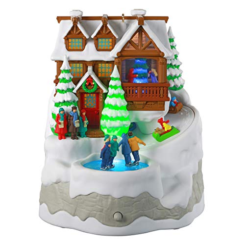 Hallmark Keepsake Ornament 2020, Christmas Cabin, Musical With Light and Motion