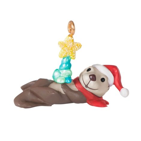 Hallmark Keepsake Ornament 2022, 1" Otterly Adorable Miniature Ornament