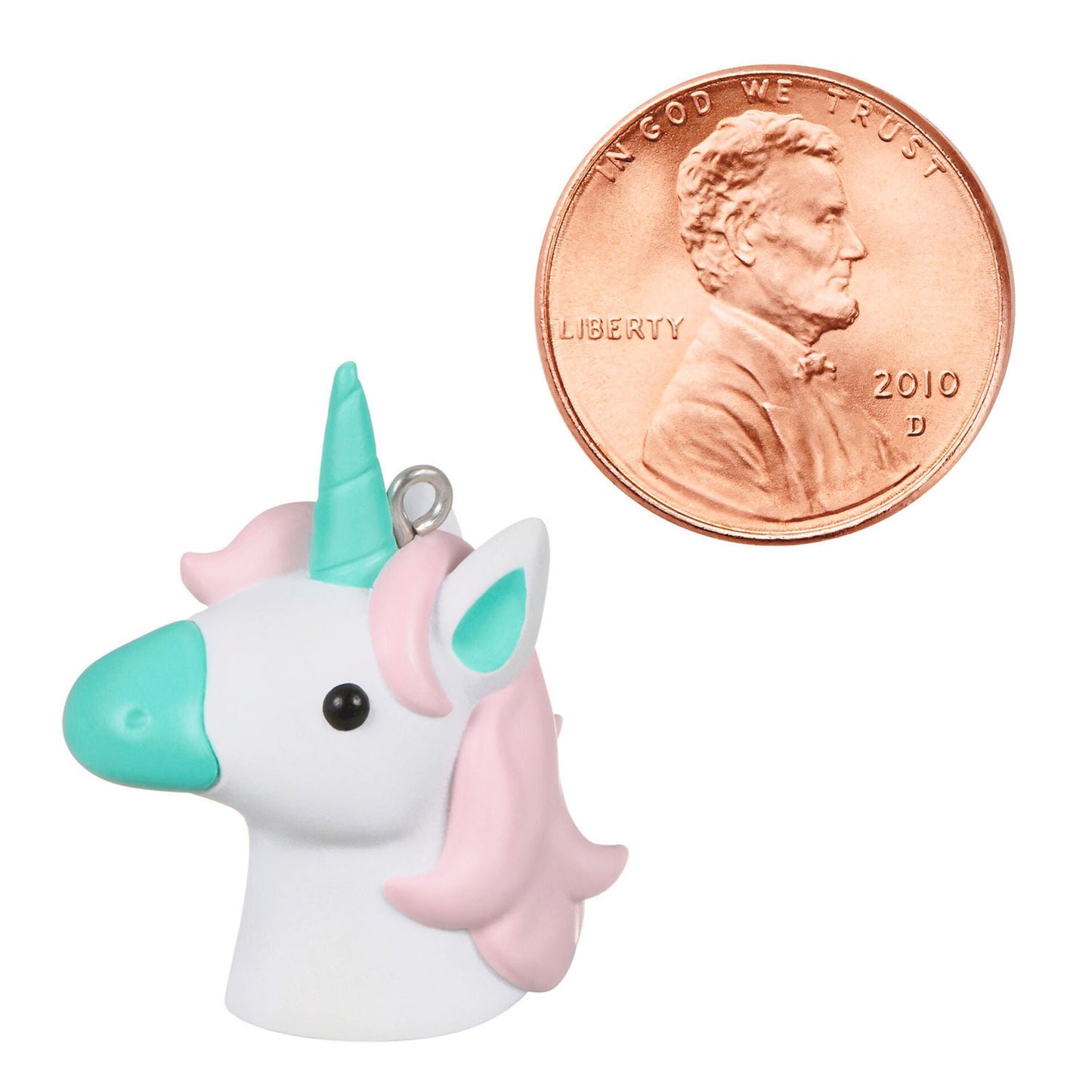 Hallmark Keepsake Ornament 2022, 1.1" Cute Lil' Unicorn Miniature Ornament