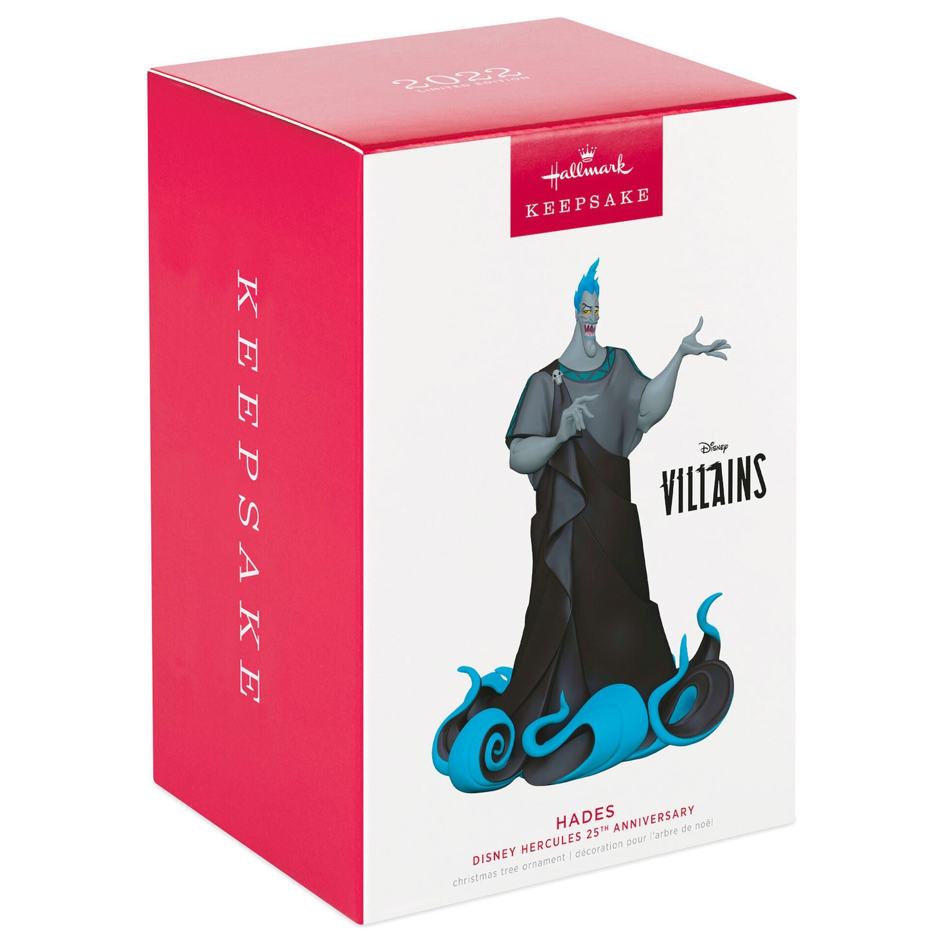 Hallmark Keepsake Ornament 2022, Disney Hercules Hades 25th Anniversary Limited Quantity