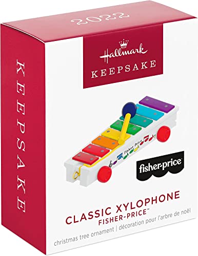 Hallmark Keepsake Ornament 2022, Miniature Fisher-Price?äó Classic Xylophone