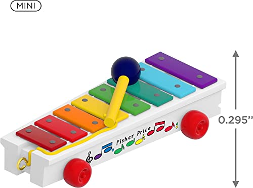 Hallmark Keepsake Ornament 2022, Miniature Fisher-Price?äó Classic Xylophone